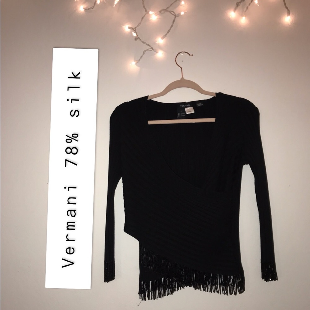 Vermani Design 78% silk blouse